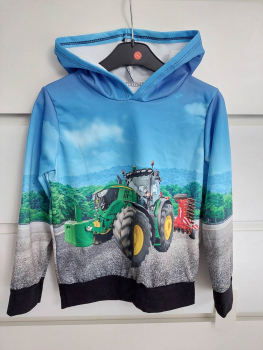 Traktor Hoodie blau