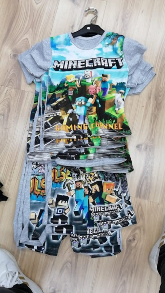 Minecraft Sommerset grau