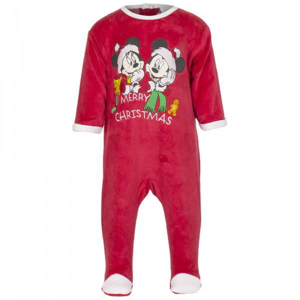 Mickey Minnie Weihnachts Strampler